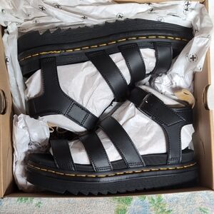 Doc Marten's Vegan Blaire Felix Gladiator Sandals womens 8
